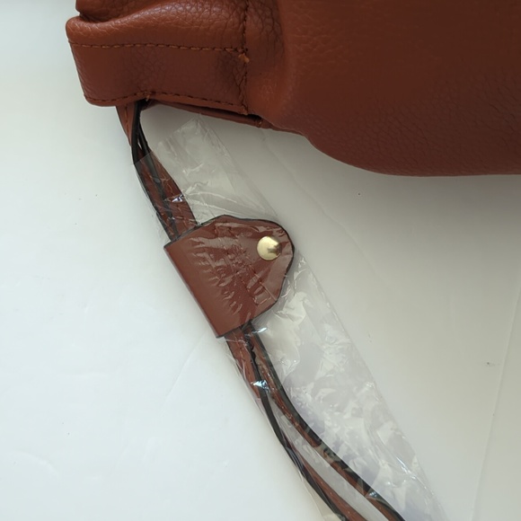 London Fog Nola Satchel Rust Colored NWT - Picture 9 of 11